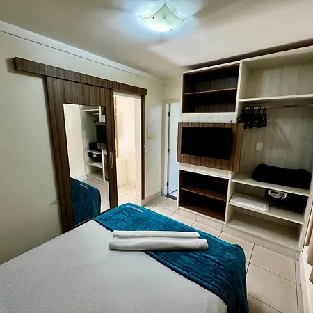 Di Roma Lacqua Caldas Novas Park 24H, Com Roupas De Cama E Banho Room photo